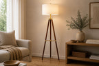 Brindle Tripod Floor Lamp