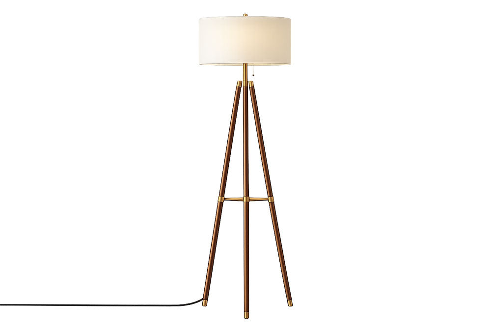 Brindle Tripod Floor Lamp
